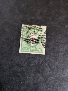 Stamps Azores Scott #4 used