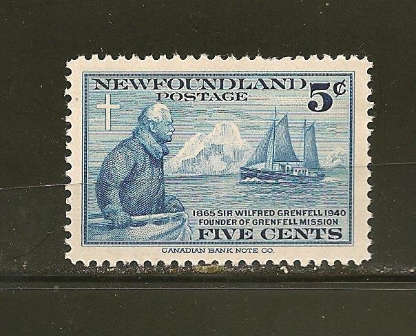 Newfoundland 252 Grenfell Mint Hinged