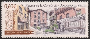 Andorra (French) #703  MNH - Placeta de la Consorcia (2012)