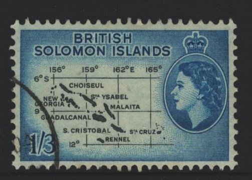 Solomon Islands Sc#100 Used