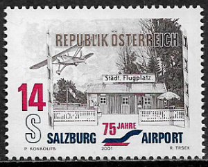 Austria #1842 MNH Stamp - Salzburg Airport