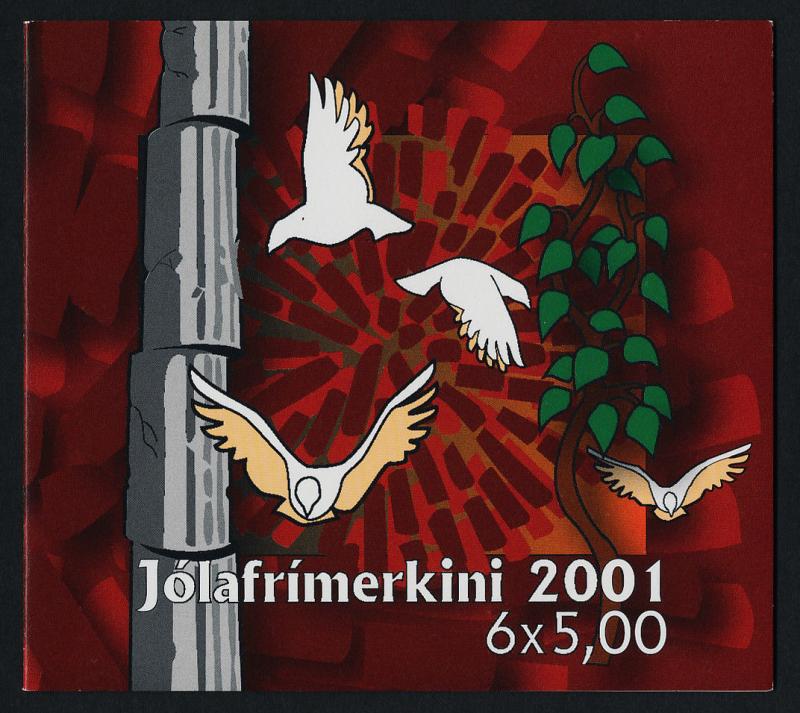 Faroe Islands 407a Booklet MNH Bible Stories, Dove