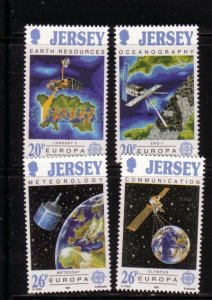 Jersey  Sc 559-62 1991 Europa stamp set mint NH