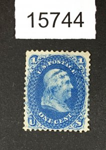 MOMEN: US STAMPS # 63 USED LOT #15744