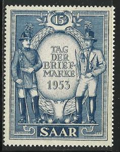 Saar # 247, Mint Never Hinge