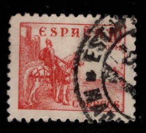 SPAIN Scott 665 Dark Carmine el Cid stamp Used