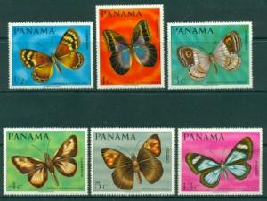 Panama #483-483E  Mint VF VLH  Scott $22.00    All NH but...