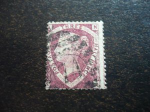 Stamps - Great Britain - Scott# 32a - Plate 1 - Used Single Stamp