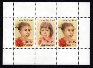 Suriname 1982 Child Welfare Mint MNH Miniature Sheet SC B288a
