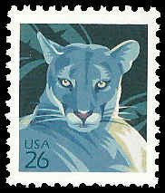 PCBstamps   US #4137 26c Wildlife-Florida Panther, MNH, (19)