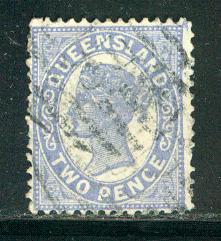 Australia Queensland Scott # 105, used