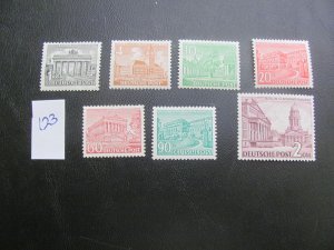 GERMANY BERLIN 1949 MNH SC 9N42/60 LOT VF/XF $100 (123)