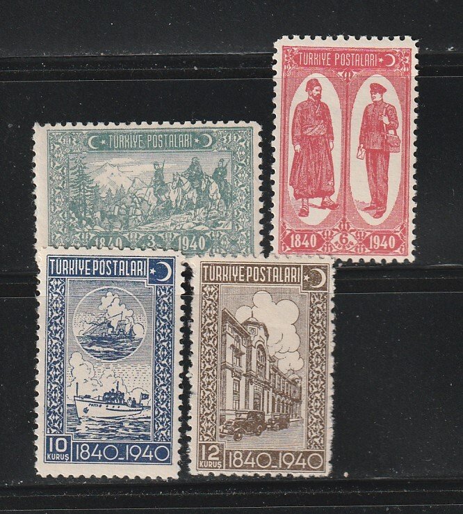 Turkey 859-862 Set MH Turkish Post