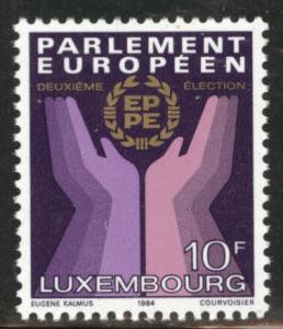 Luxembourg Scott 702 MNH** 1984 European Parlament  stamp