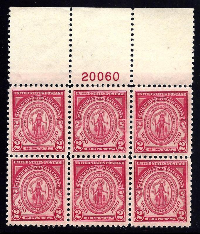 682 Mint,OG,NH...  Plate Block of 6... SCV $30.00