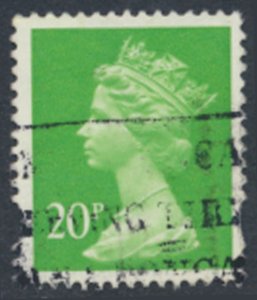 GB Machin 16p SG Y1685 2 bands  SC#  MH211  Used see scan & details