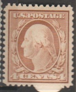 U.S. Scott #334 Washington Stamp - Mint Single