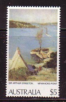 Australia Sc 577 1979 $5 Painting, McMahons Point,  stamp mint NH