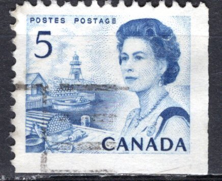 Canada; 1967: Sc. # 458:  Used Perf. 12 Single Stamp +