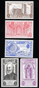 Lundy Islands Stamps MNH VF Lot Of 5 Values