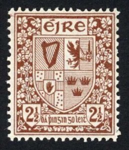 Ireland SG115 2 1/2d Red-Brown 2nd Wmk U/M Cat 18 pounds