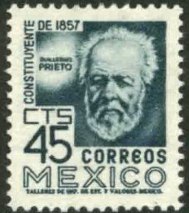 MEXICO 898, 45¢ 1950 Definitive 2nd Printing wmk 300 MINT, NH 0328