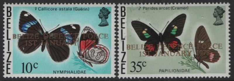 BELIZE 395-6 MNH F/VF SET OF 2