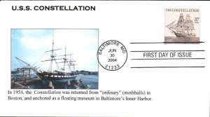 #3869 USS Constellation Ginsburg FDC