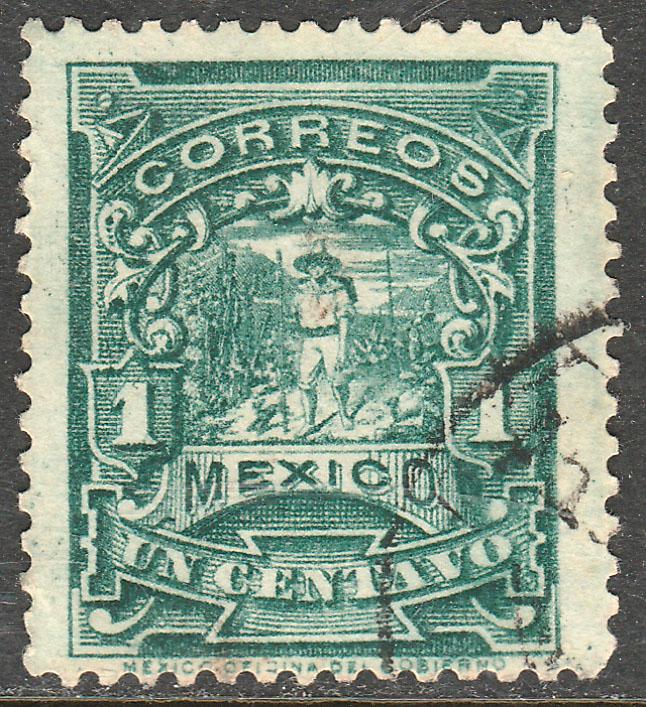 MEXICO 279 1cent MULITA UNWATERMARKED USED (169)