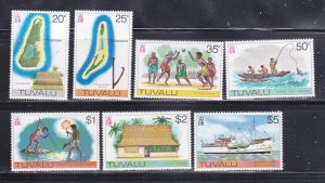 Tuvalu 31-37 MNH Various