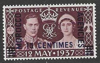 Great Britain, Offices in Morocco  Scott  82   MNH