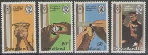 SWAZILAND SG385/8 1981 DUKE OF EDINBURGH AWARDS MNH