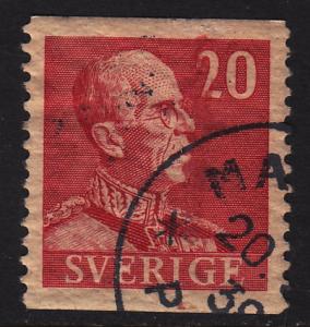 Sweden 281 King Gustaf V 1939