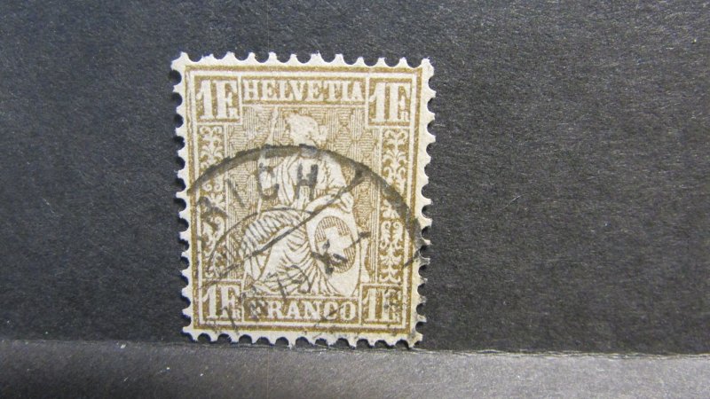 Switzerland #50 Used - WDWPhilatelic (9-24)