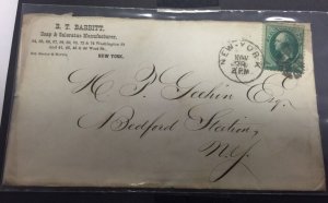 New York Soap Maker's Cover, 3-Cent Green 