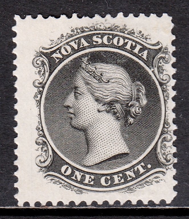 Nova Scotia - Scott #8a - MH - Minor ink offset on reverse - SCV $12