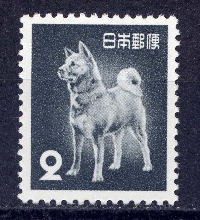 JAPAN Sc#583 1953 Akita Dog MNH