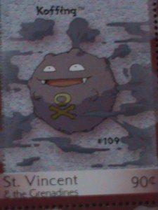 ​ST. VINCENT GRENADINE-COLORFUL BEAUTIFUL LOVELY POKEMON -MNH-SHEET-VF