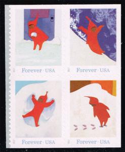 US #5243-5246 The Snowy Day Set of 4; MNH (4.00)