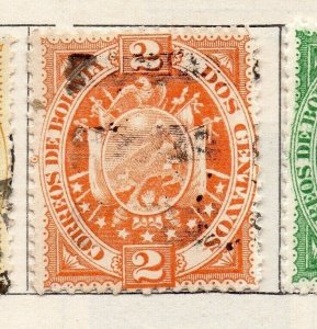 Bolivia 1894 Early Issue Fine Used 2c. NW-255846