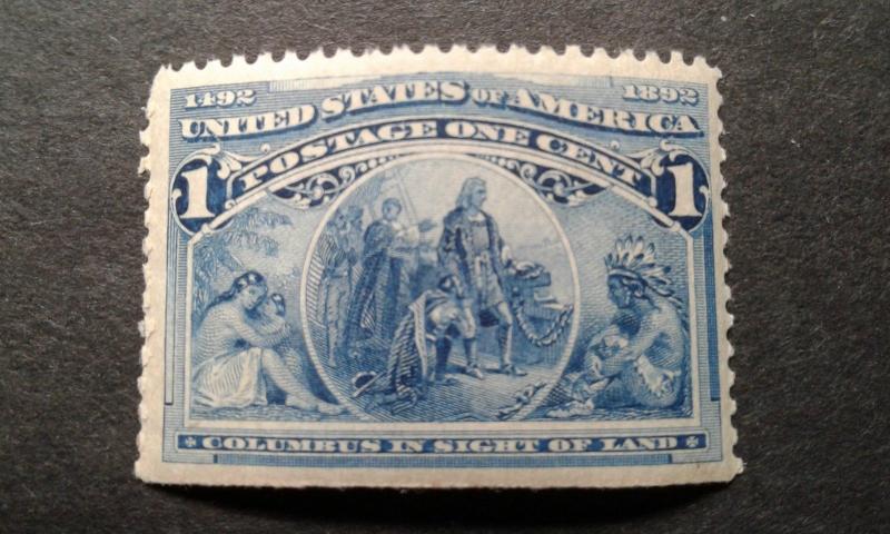  US #230 MNH straight edge ~1812.2269