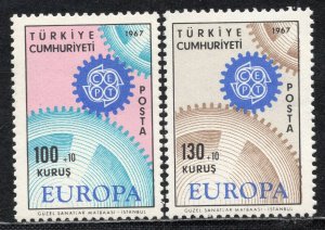 EUROPA CEPT 1967 - Turkey - MNH Set