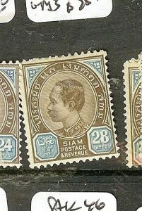 THAILAND (P1502B) KING 28A  SC88  MOG