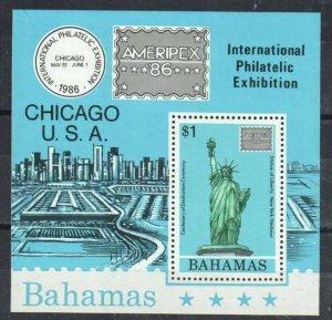 Bahamas Stamp 601a  - Ameripex 86