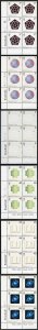 SG2232-37 2001 Nobel Prizes Set in Cylinder Blocks U/M