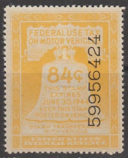 U.S. Scott #RV28 Revenue Stamp - Mint NH Single