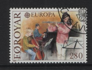 Faroe Islands #125  cancelled 1985  Europa  280o