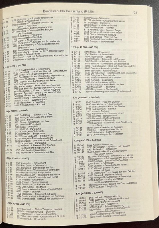 Michel Bildpostkarten  und Motivganzasachen 2002 Katalog Deutschland