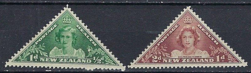 New Zealand B22-23 MNH 1943 set (ak2803)