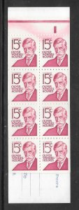 #1288Bc BK117A MNH Ink Error Complete Booklet